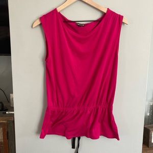 ☀️ Express hot pink sleeveless top (size small)